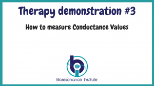 How to measure conductance values