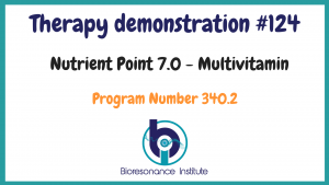 Nutrient point demonstration for Multivitamin