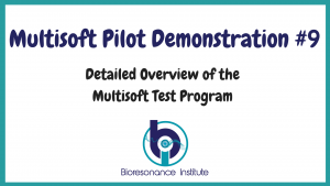 Multisoft Pilot demonstration video 9 testing